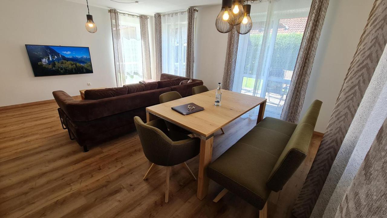 Alpina Sonnen-Appartements Fuessen Incl Xl-Sonnen-Terrasse & Koenigscard 외부 사진